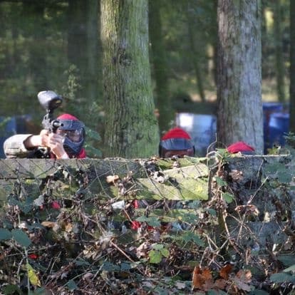 Mini Paintball Action at Skirmish Wycombe