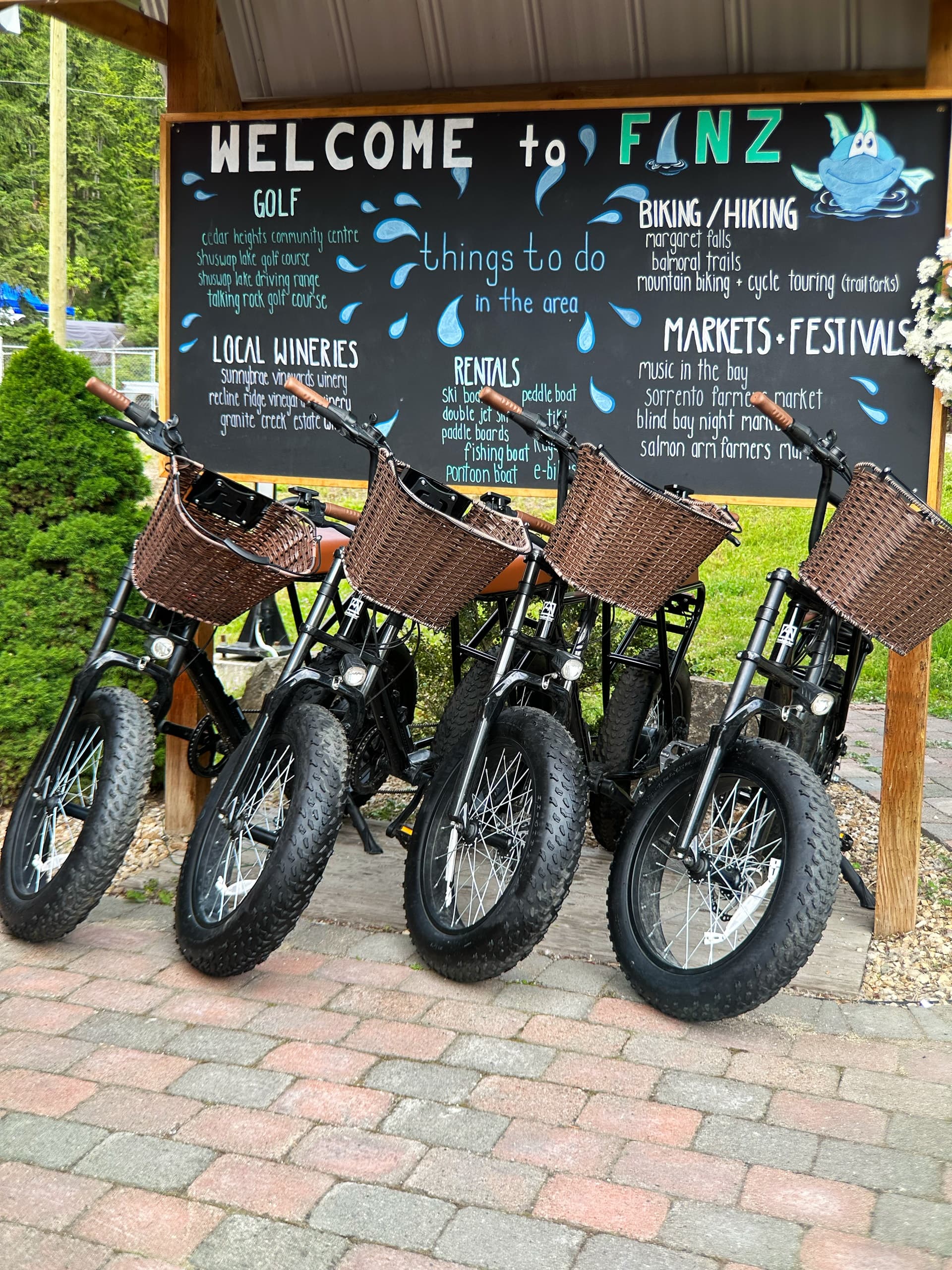 E-Bike Adventures at Finz Resort in Blind Bay