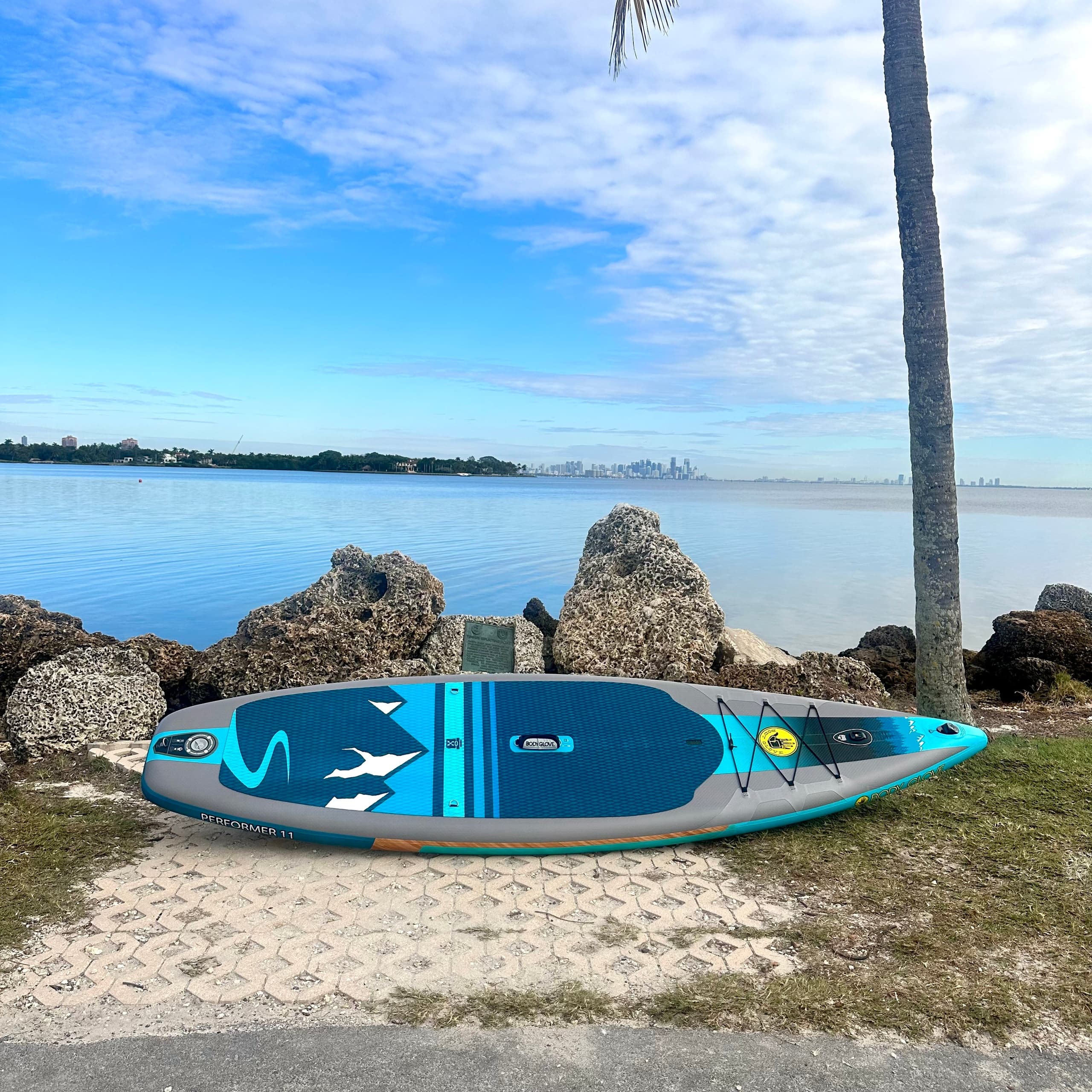 Inflatable Paddleboarding with Paradise SUP Adventure Tours in Cape Coral