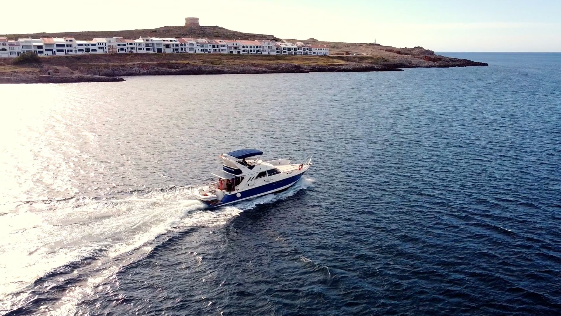 Yacht Sunset Experience with Bora Bora Charter in Ferreries
