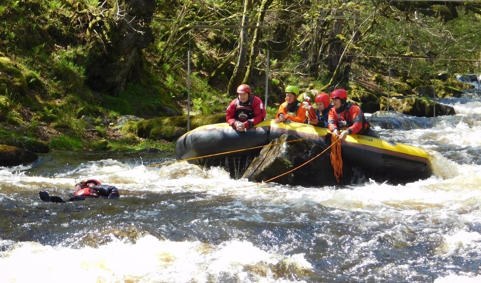 Master the Rapids: Intensive 3-Day Raft Guide Training at National Whitewater Centre Wales