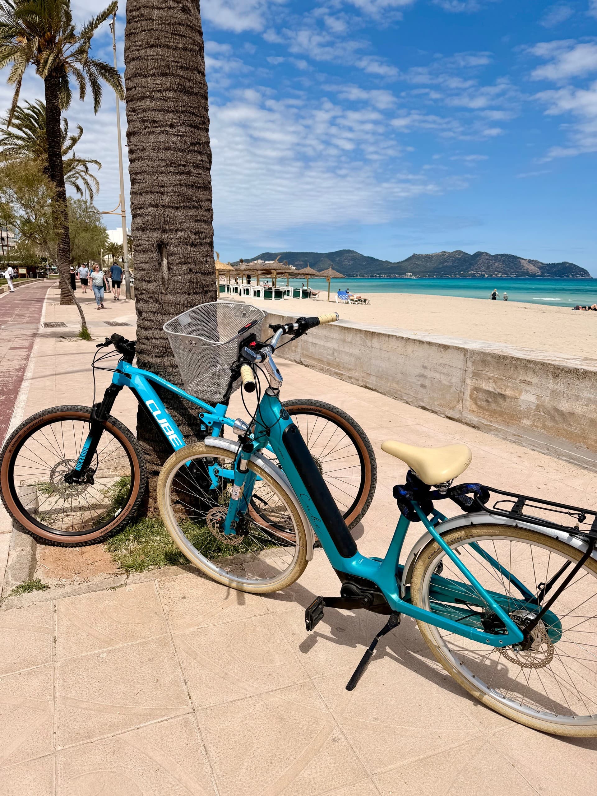 Coastal E-Bike Adventures in Cala Millor: Self-Guided CUBE Rentals