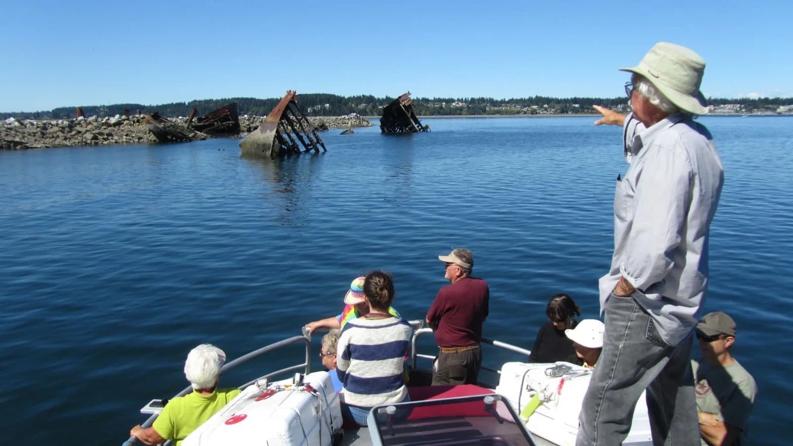 Ghost Ships of Royston: Wreck-Exploration Charter with Author Rick James in Comox