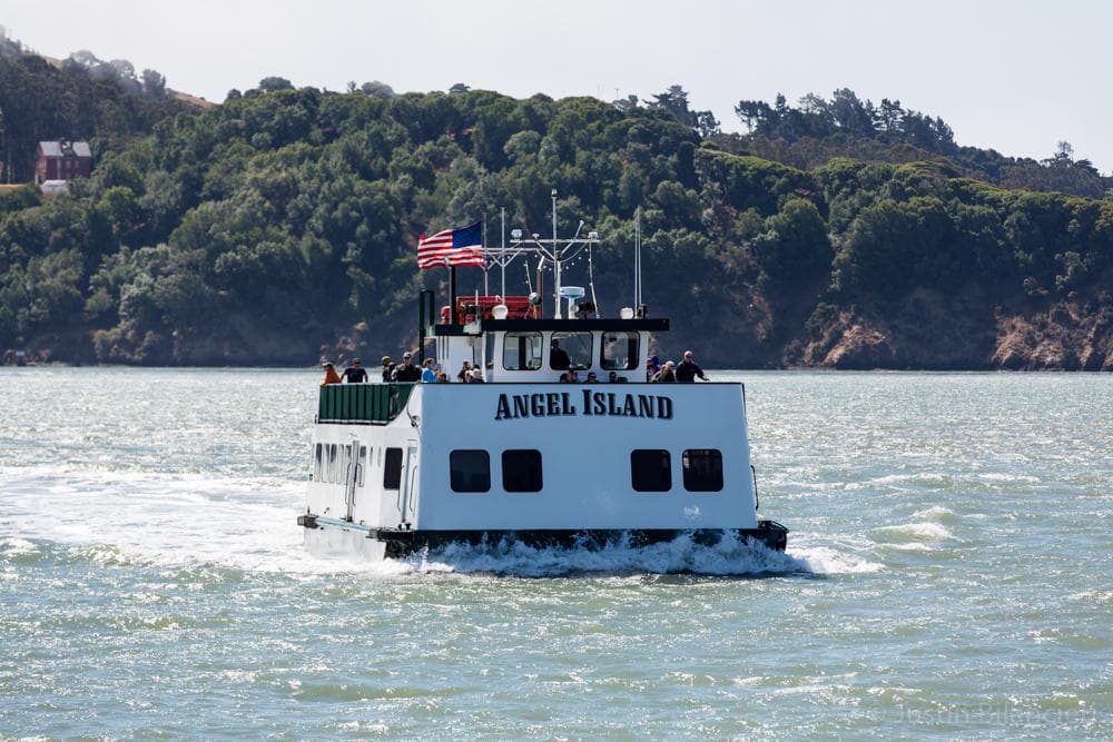 Scenic Roundtrip Ferry from Tiburon to Angel Island, CA