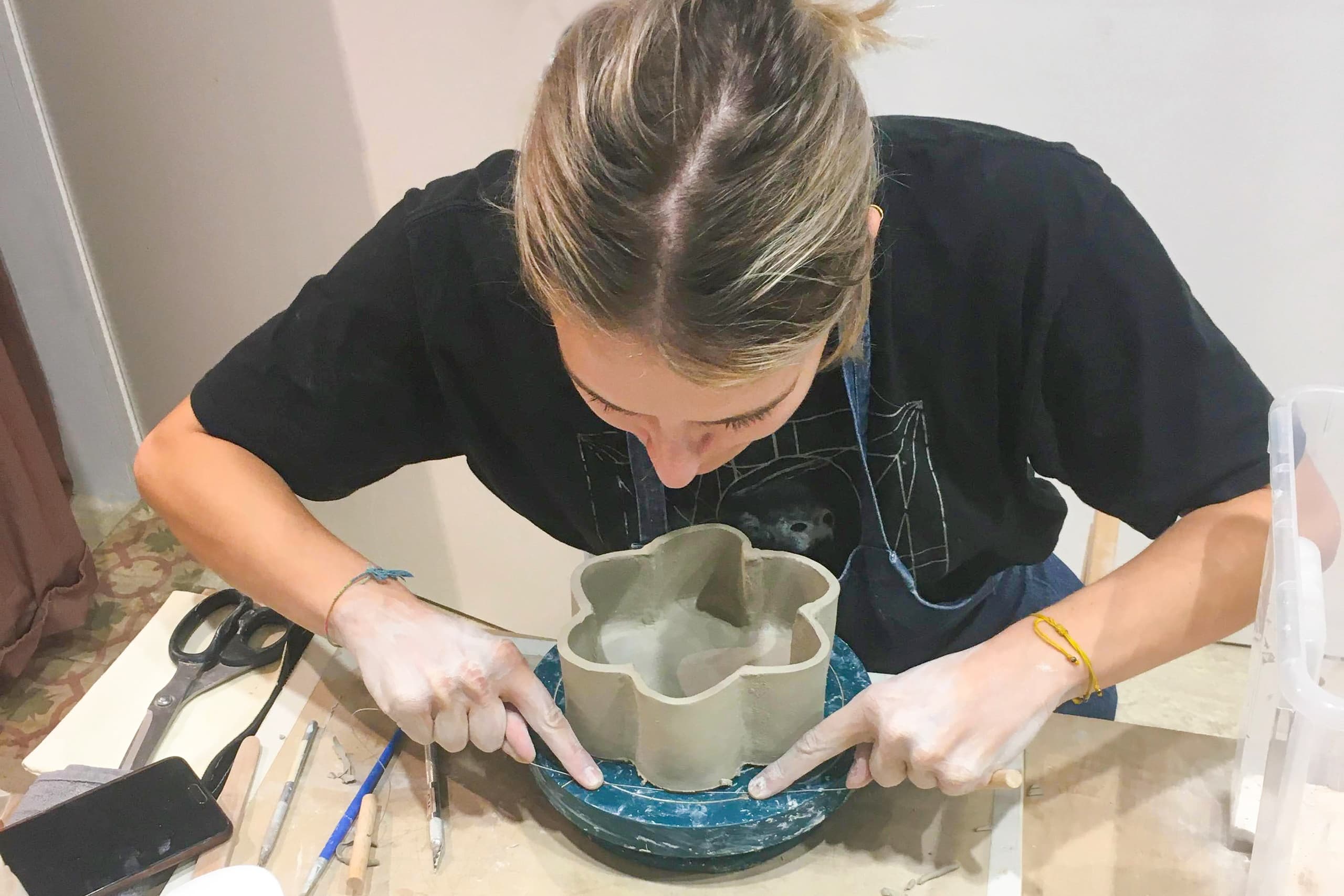 Ceramics Workshop at Taller Gingell in France