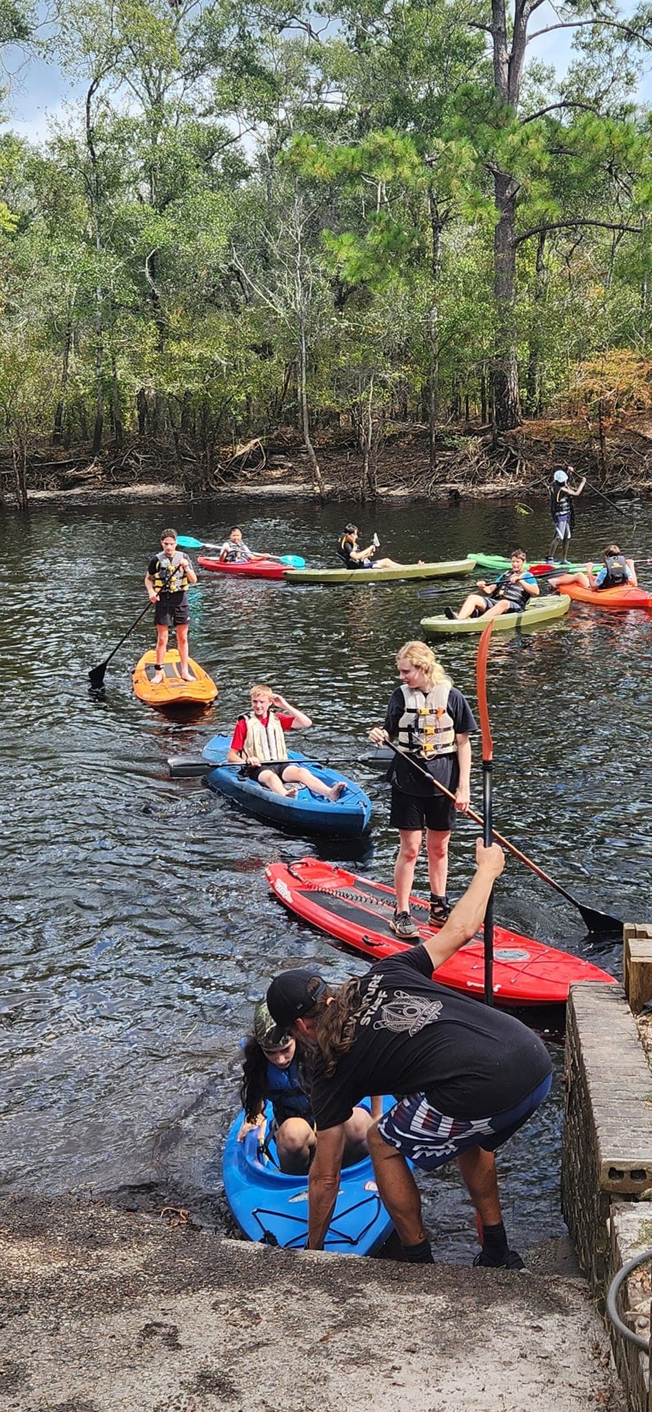 River Island Adventures team