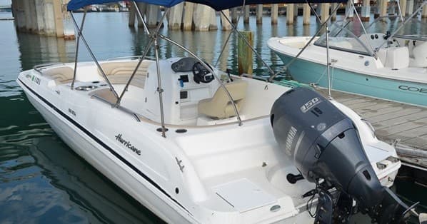 Jupiter Inlet Boat Rentals: 24' Hurricane Deck Boat Adventures