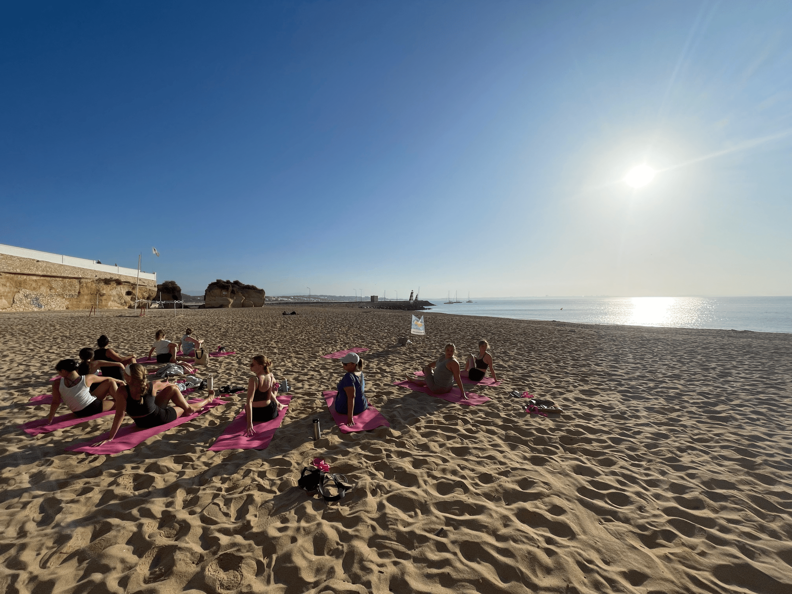 Beach Yoga in Costa da Caparica: Hatha & Dynamic Oceanfront Classes photo 3