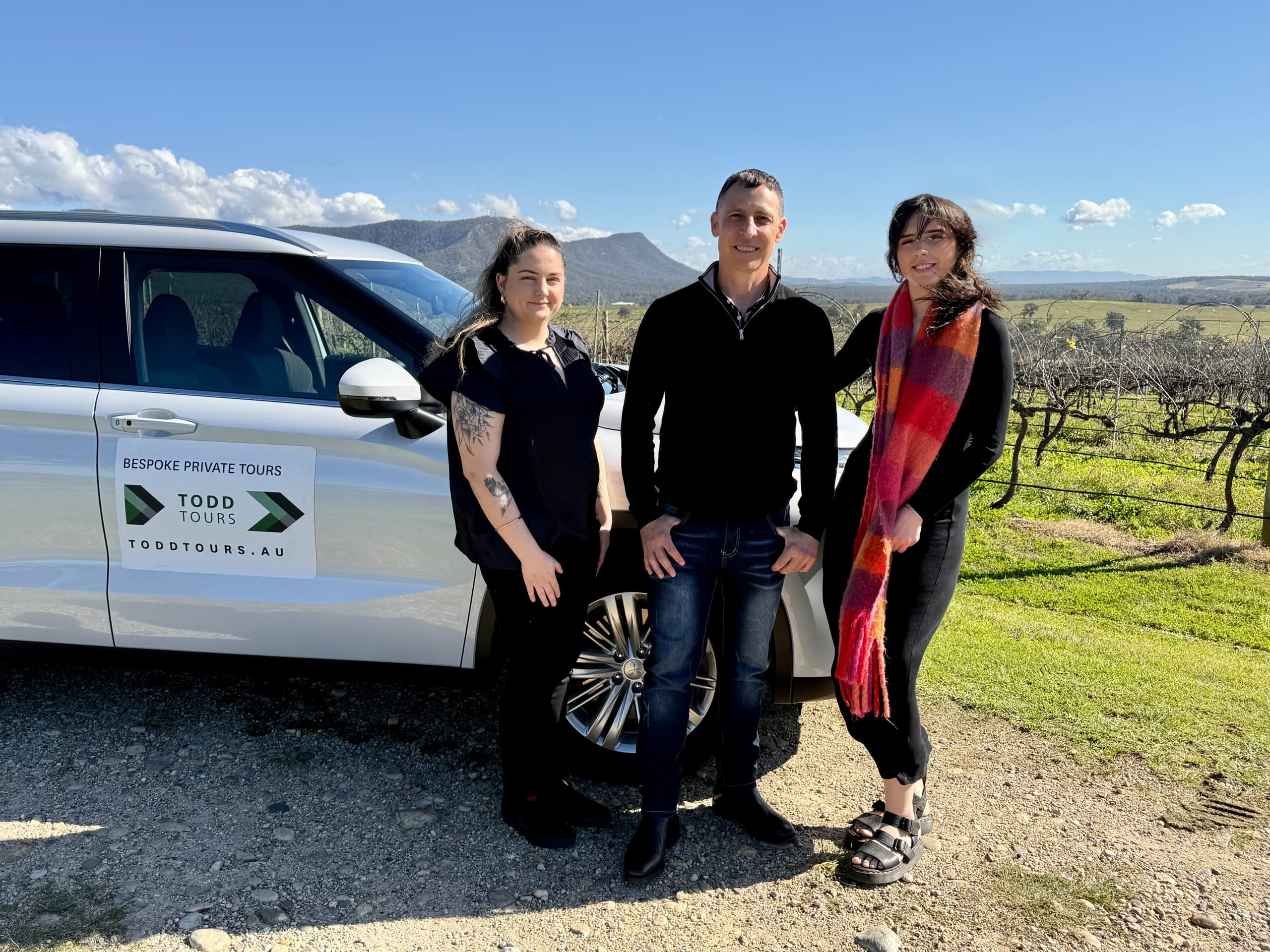 Wine Tasting & Scenic Views with Todd Tours in Hunter Valley