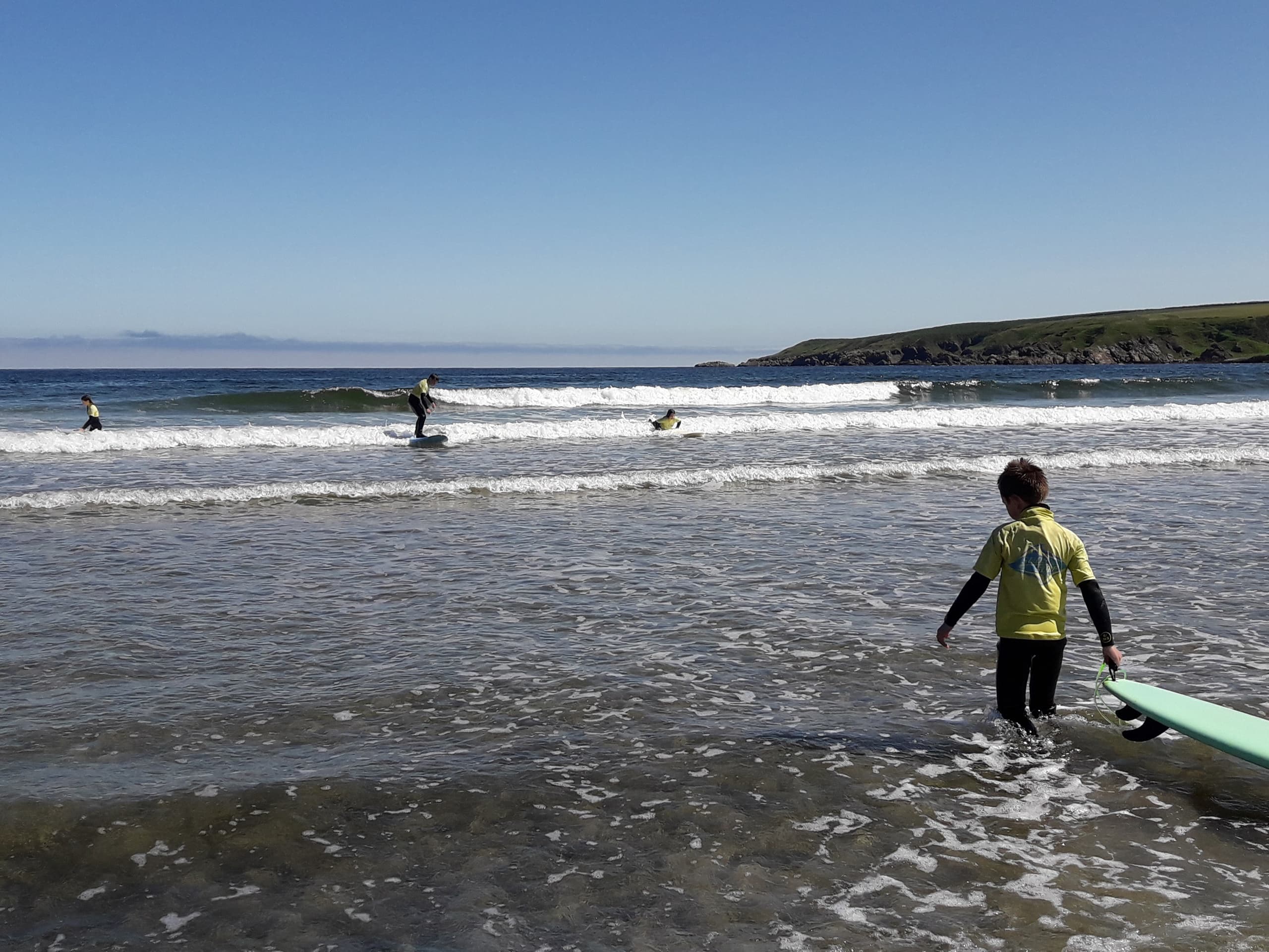 Kids Surf Sessions at Suds Surf School, Sandend