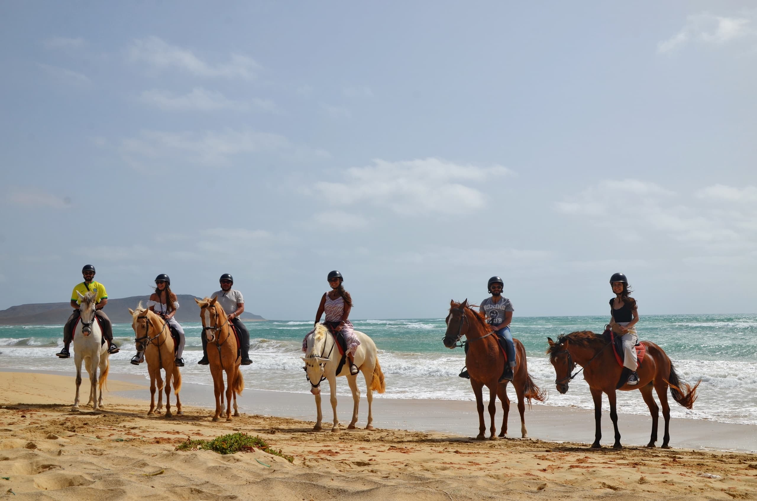 Horseback Riding Adventure with Menzel Cabo Verde at Kite Beach