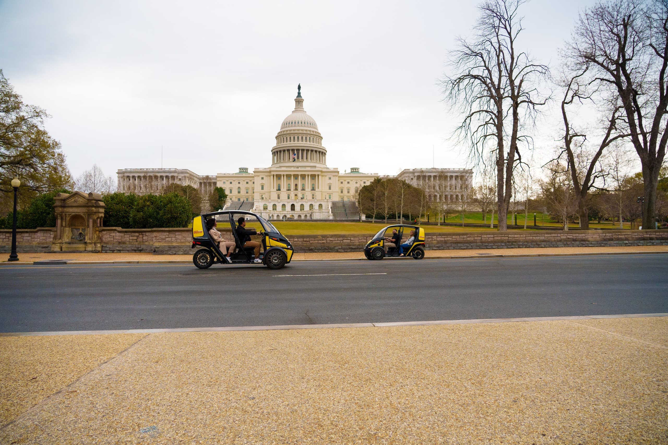 Drive Through DC: Best of Monuments, Georgetown & Potomac on a 2-Hour GoCar Tour
