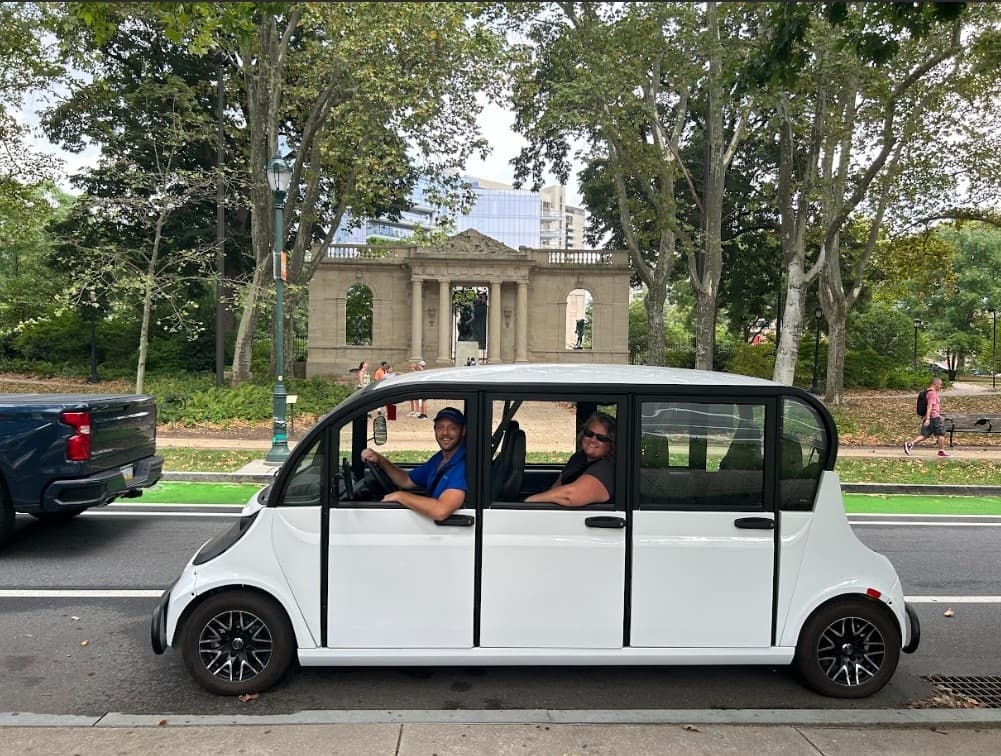 Electric Cart Tour of Philadelphia: Discover Historic Gems