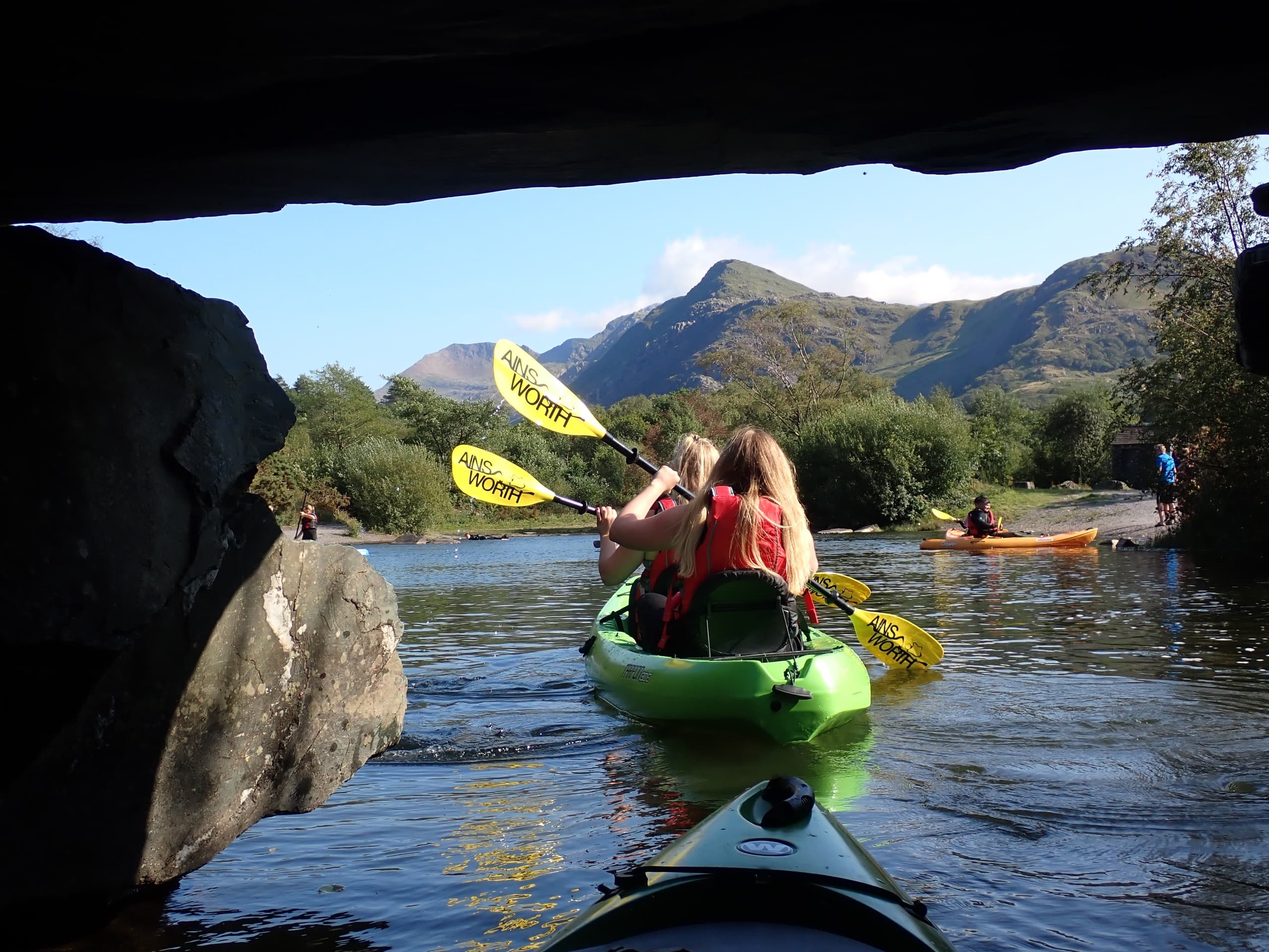 Guided Kayak Adventure with Paradise Adventures on Llyn Padarn, Wales