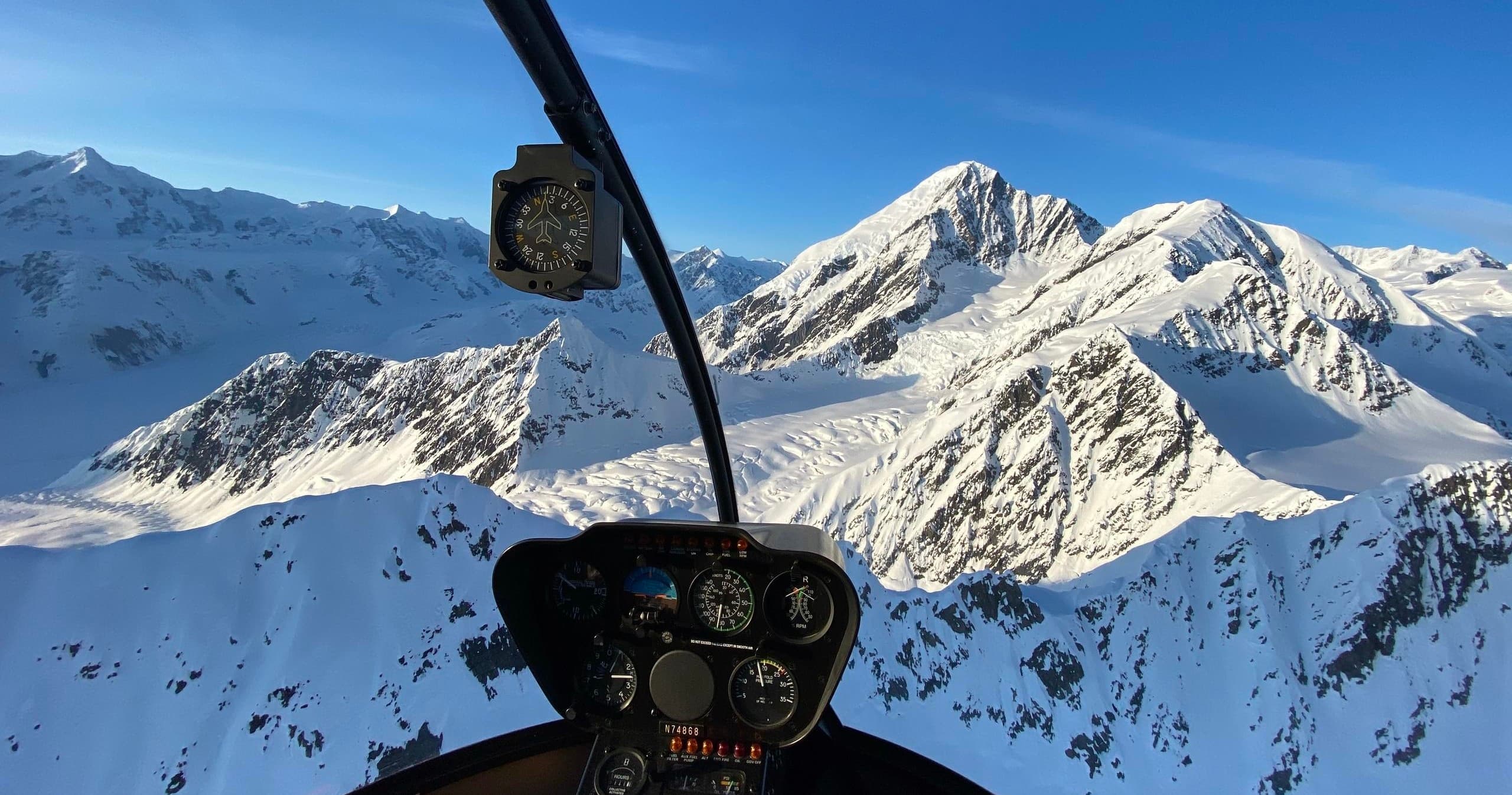 Glacier and Mountain Scenic Tour Over Matanuska Glacier and Alaska's Majestic Peaks