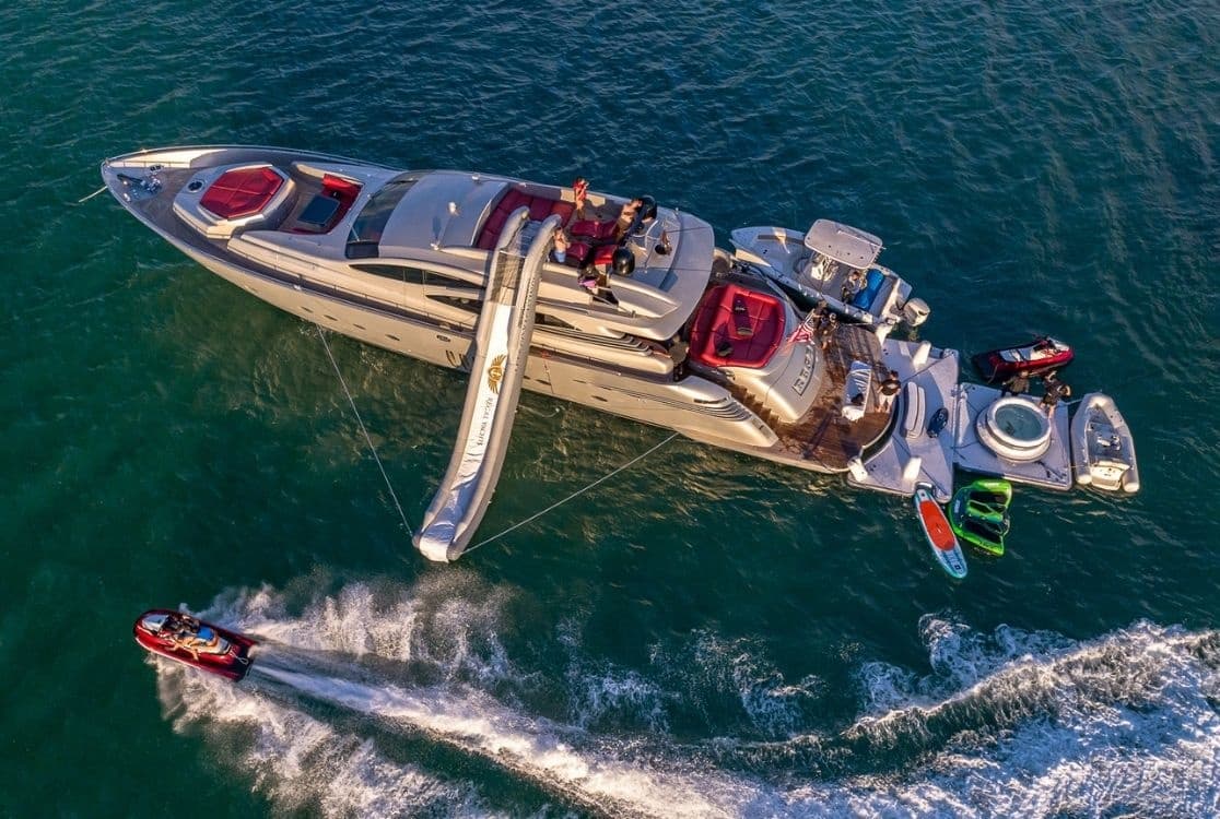 Cruise Miami’s Skyline Aboard a 90' VIP Pershing Yacht photo 1