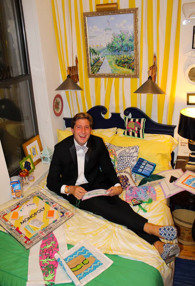 Needlepoint Morning at Drayton Hall: Stitching Delft History with Rudy Saunders