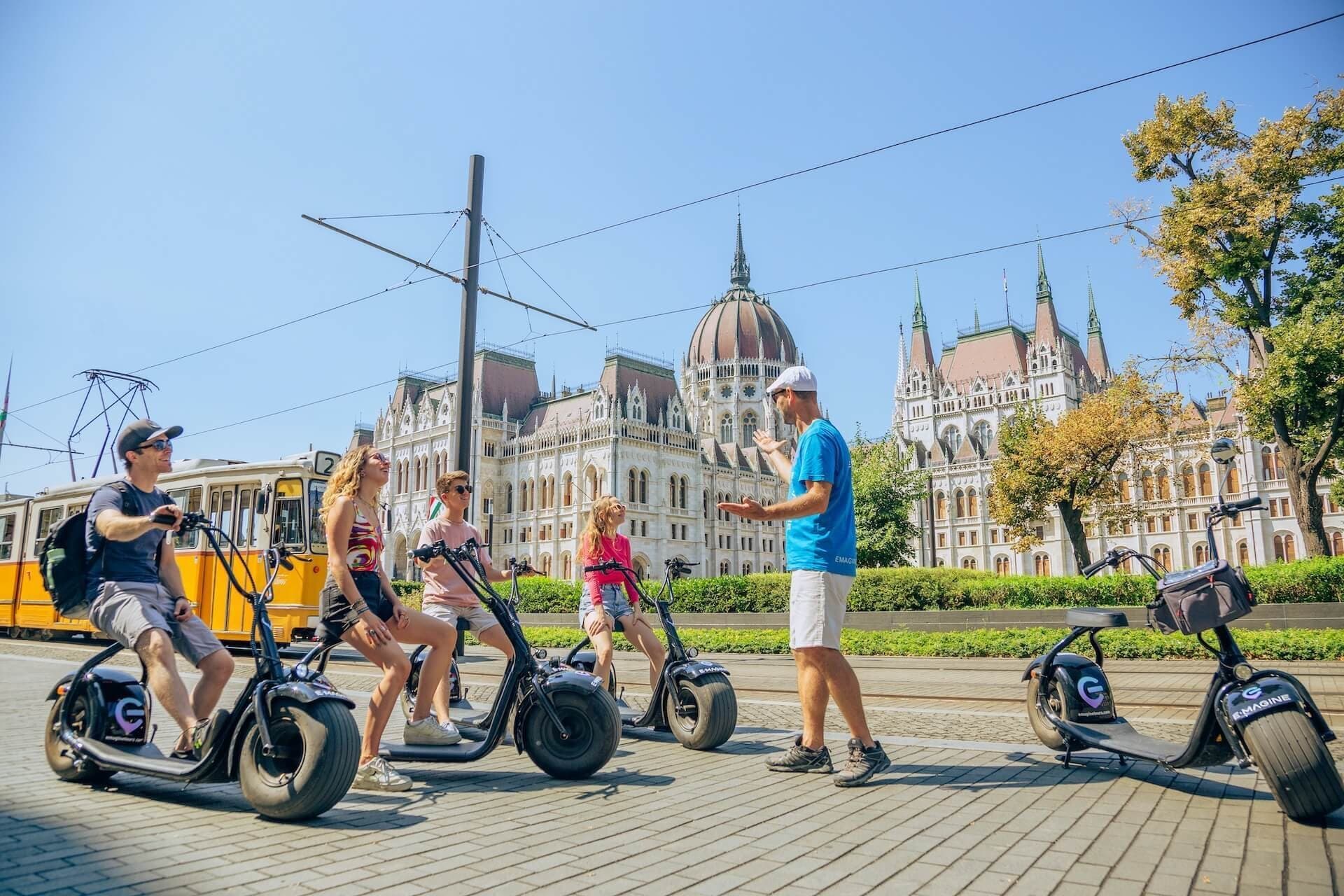 Budapest All In Tour with E-Magine Tours: Ride the City on MonsteRoller