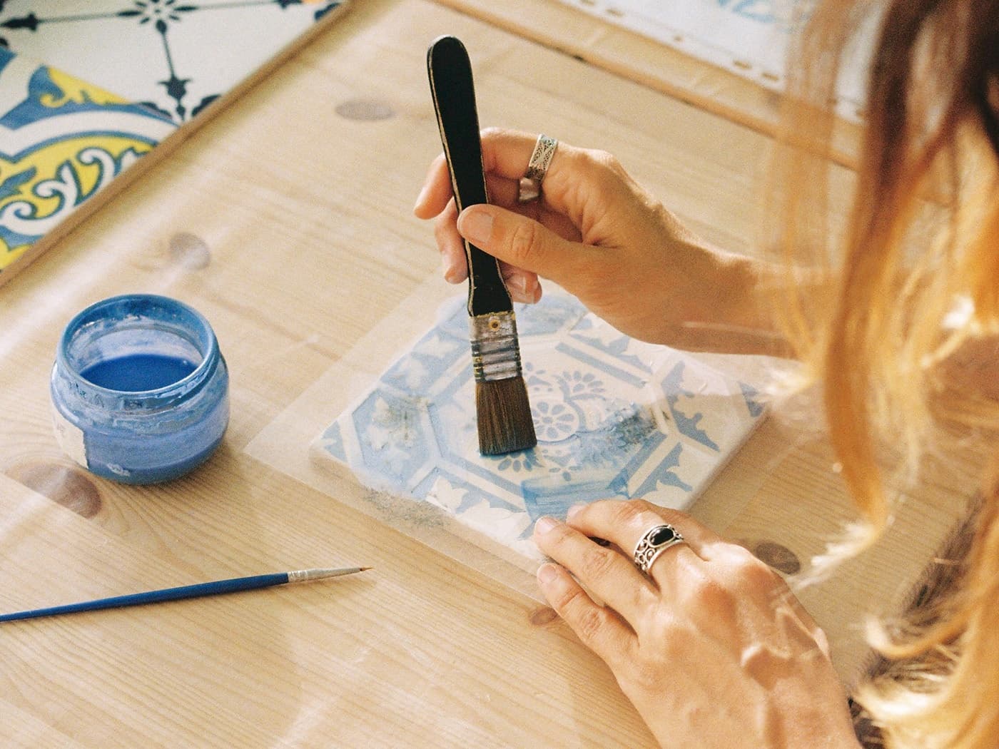 Land-Adventures & Cultural Experience at Tile Painting Workshop in Porto
