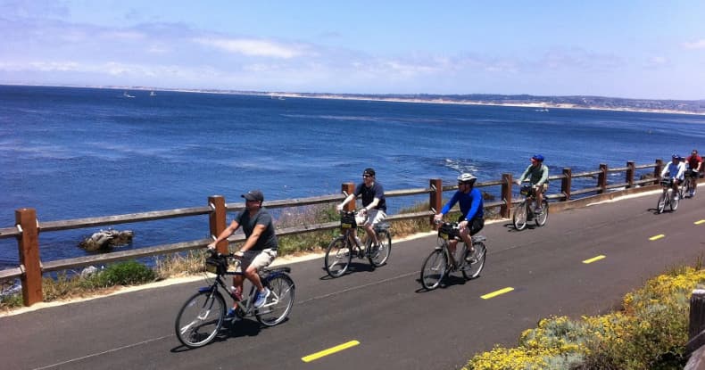 Coastal Biking Adventure in Monterey Bay