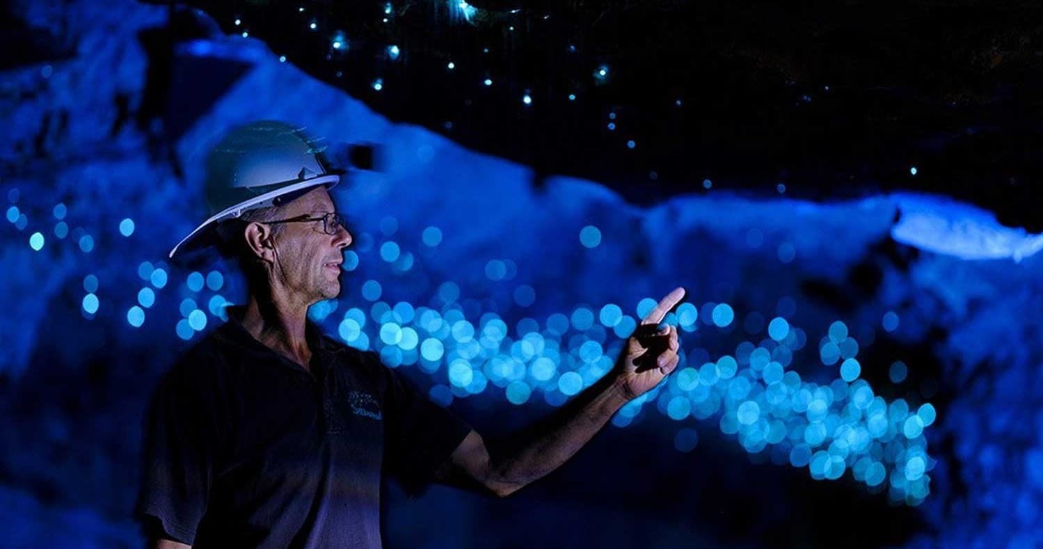 Caving & Glowworms with Zest Tours in Waitomo