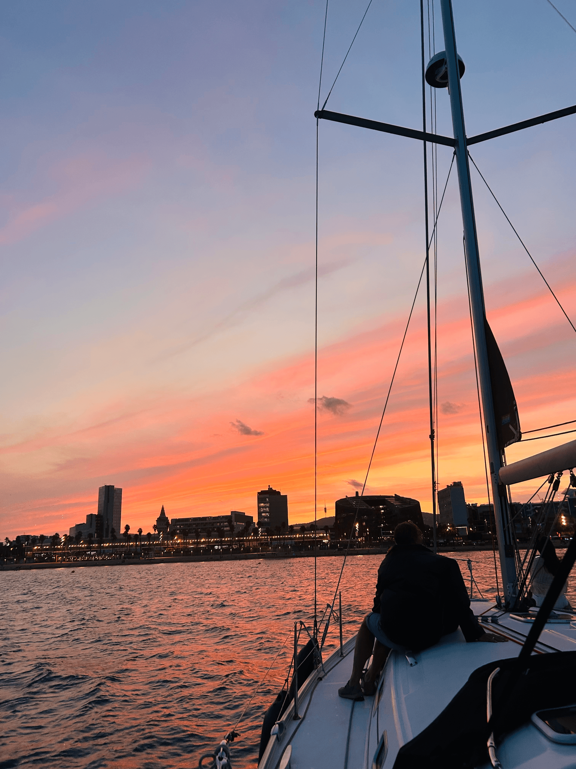 Private Sunset Sail in Barcelona: Two-Hour Velero Cruise from Moll de la Marina photo 2