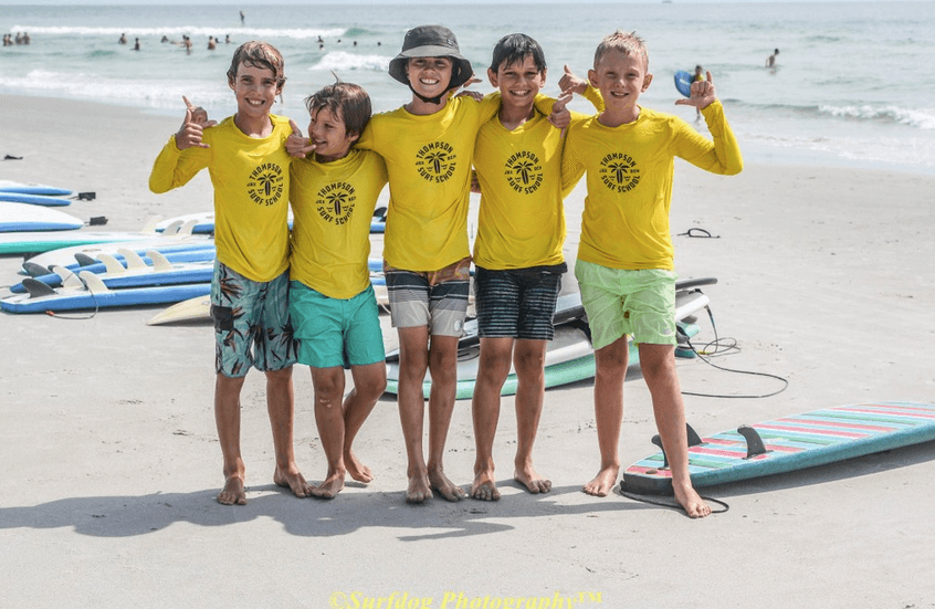 Surf Camp for Kids at Jacksonville Beach, Florida