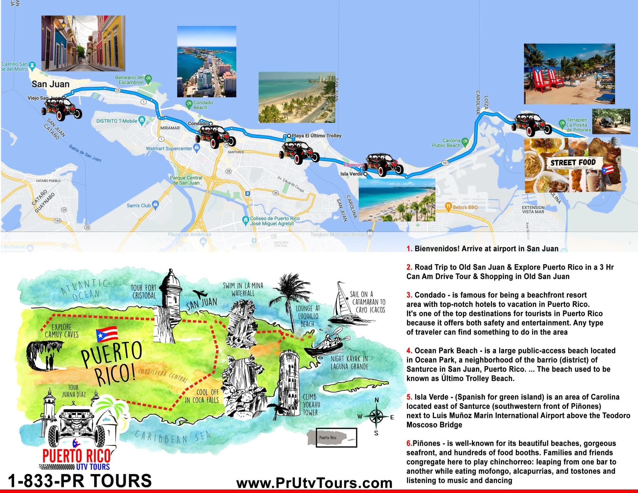 Explore Puerto Rico with Can-Am UTV Tours in Carolina