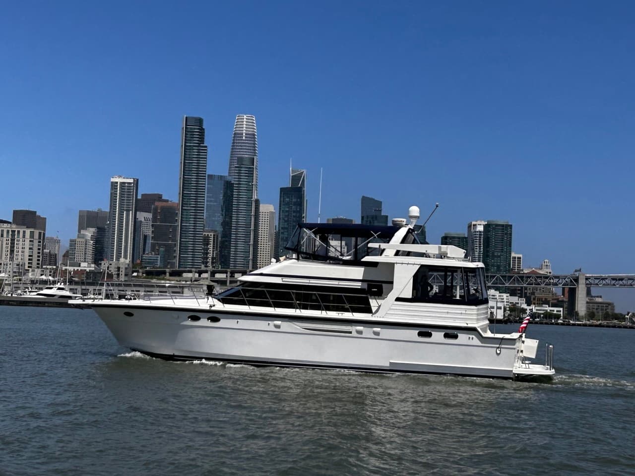 Luxury Power Boat Experience on Richmond Bay, California