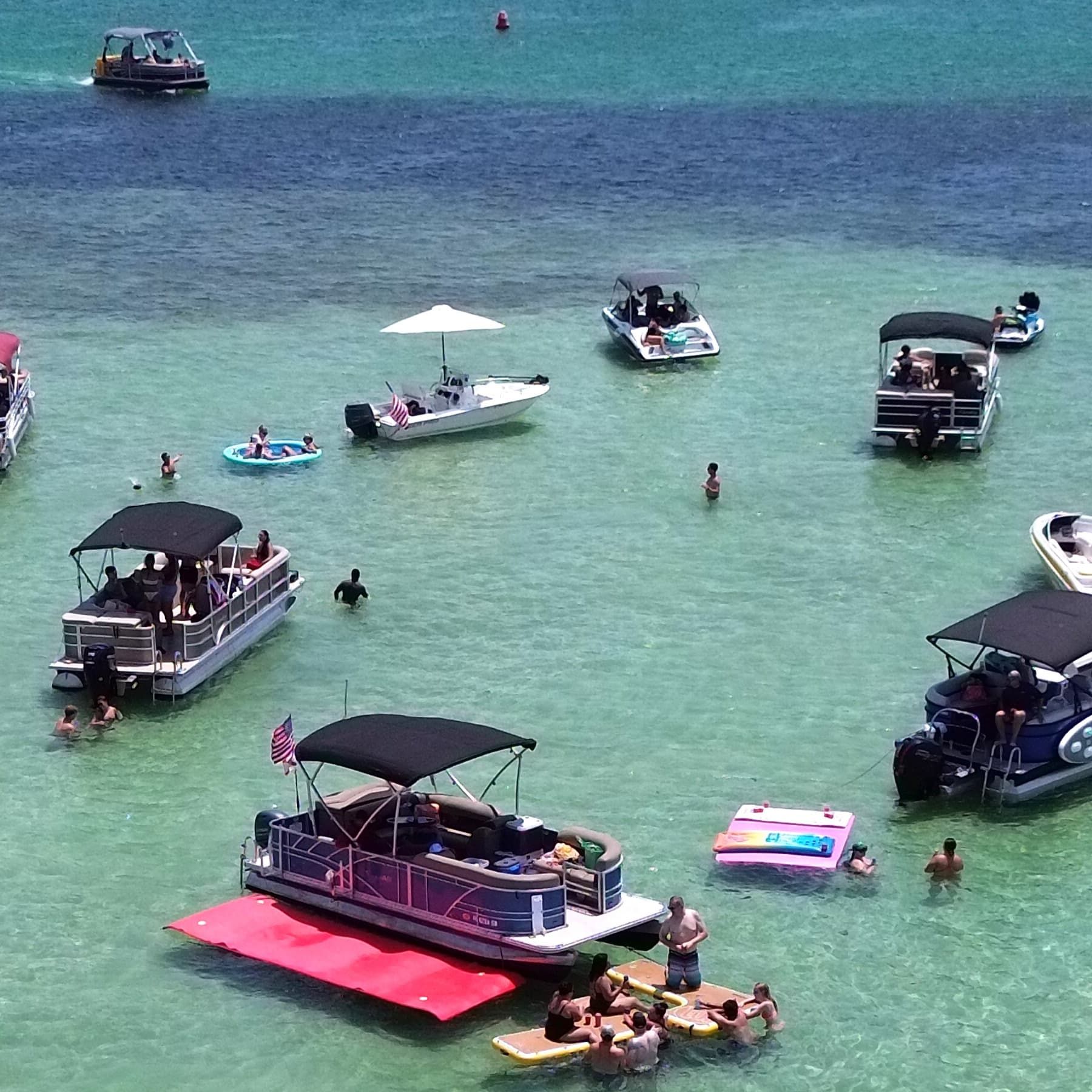 Private Pontoon Charter in Fort Walton Beach, FL
