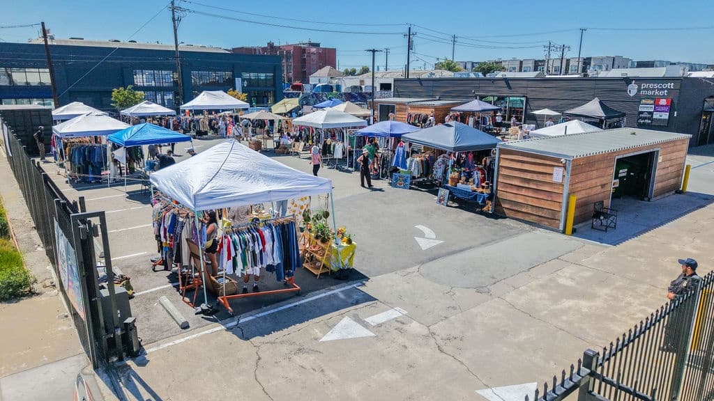 Oakland Block Party Lot: Open-Air Market and Festival Venue