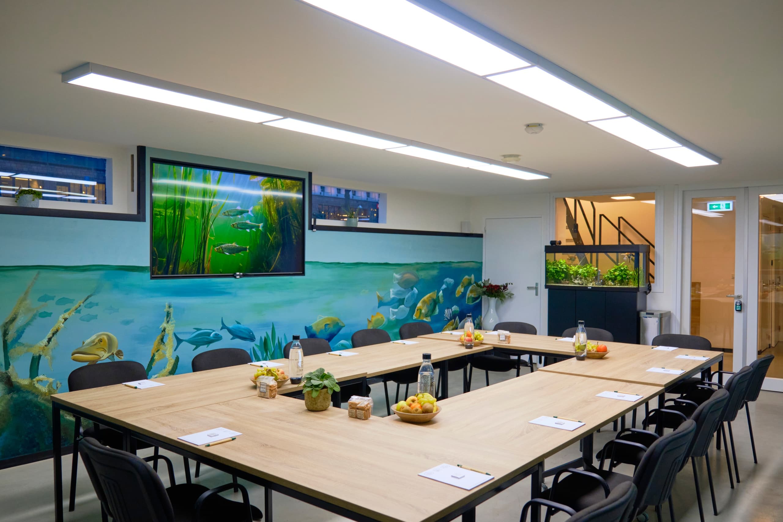 Waterside Meetings at Huur multifunctionele ruimte Aquarium-ponton in Rotterdam