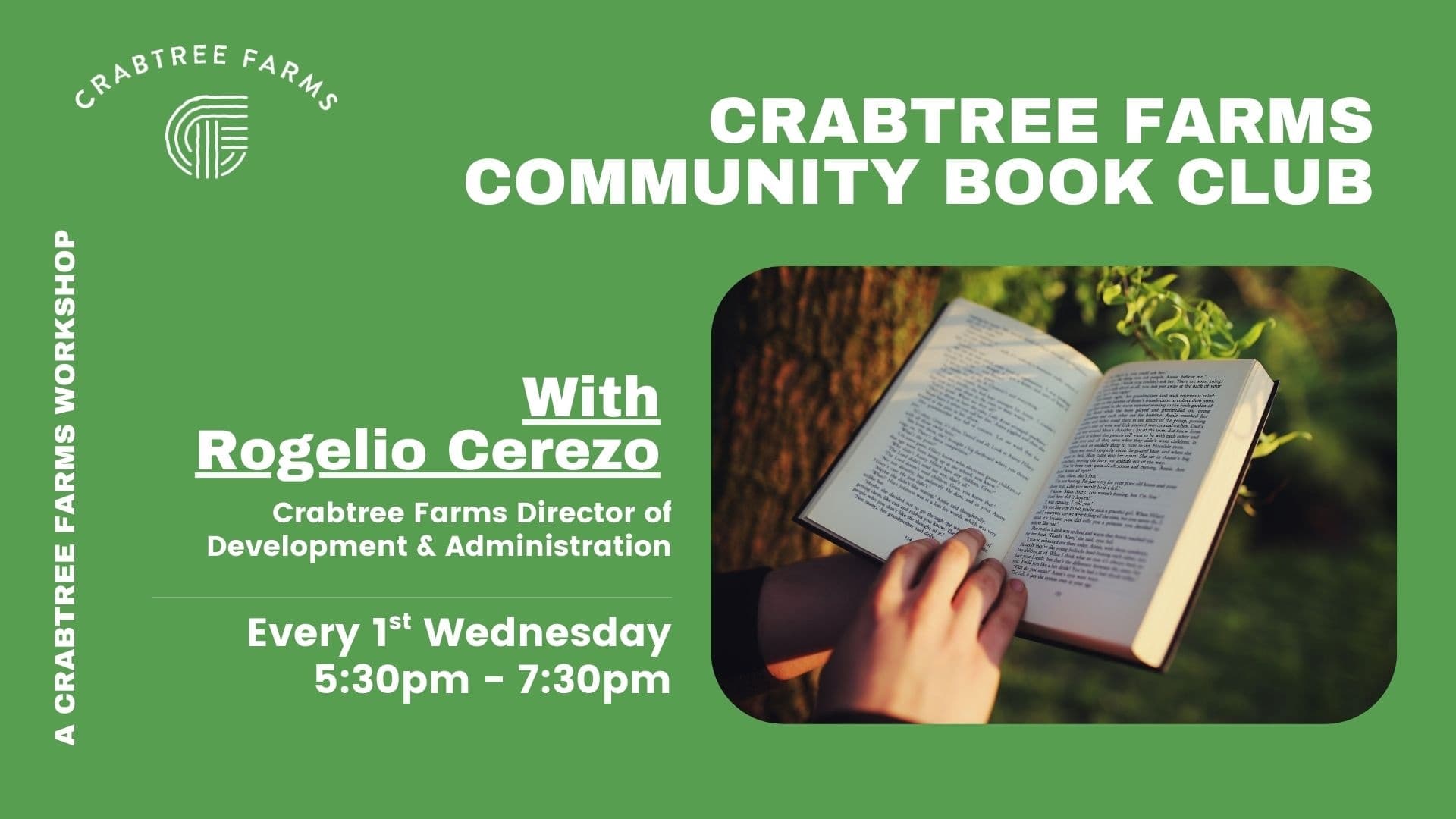 Farm-Table Conversations at Crabtree Farms Community Book Club, Chattanooga