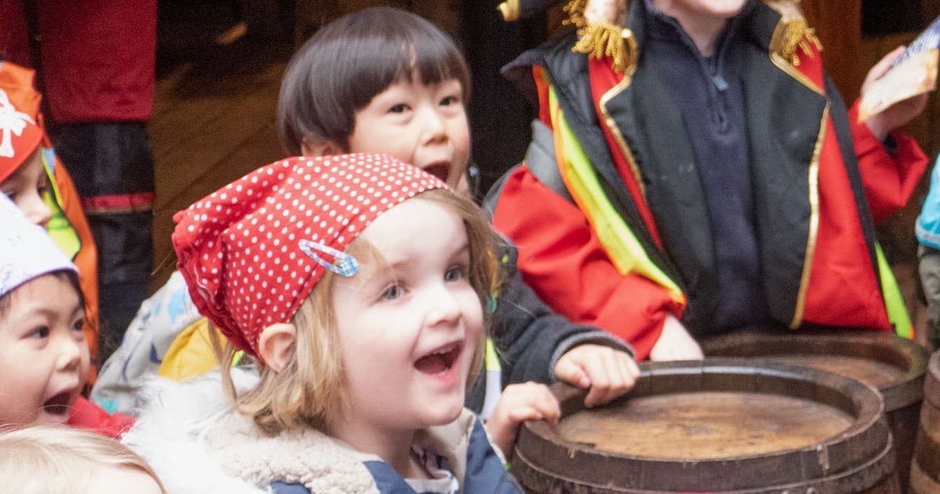 Wildlife & History Tour with Pirates - KS1 at The Golden Hinde