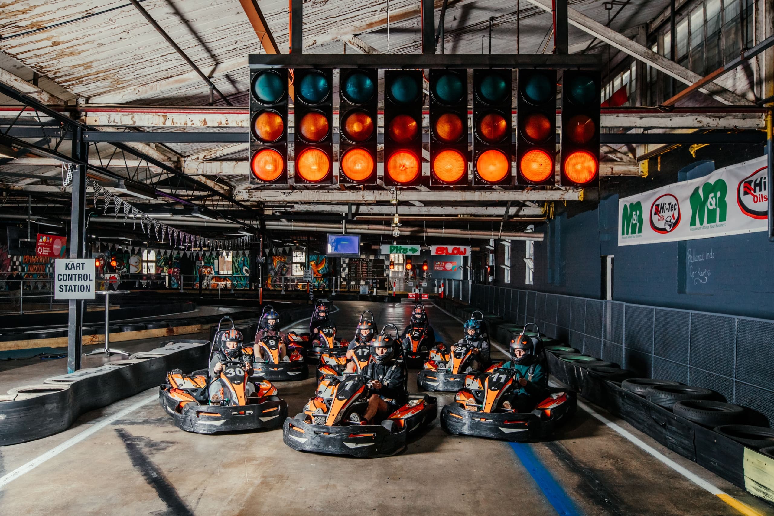 Indoor Adventure & Team Building at The SPRINT RACE