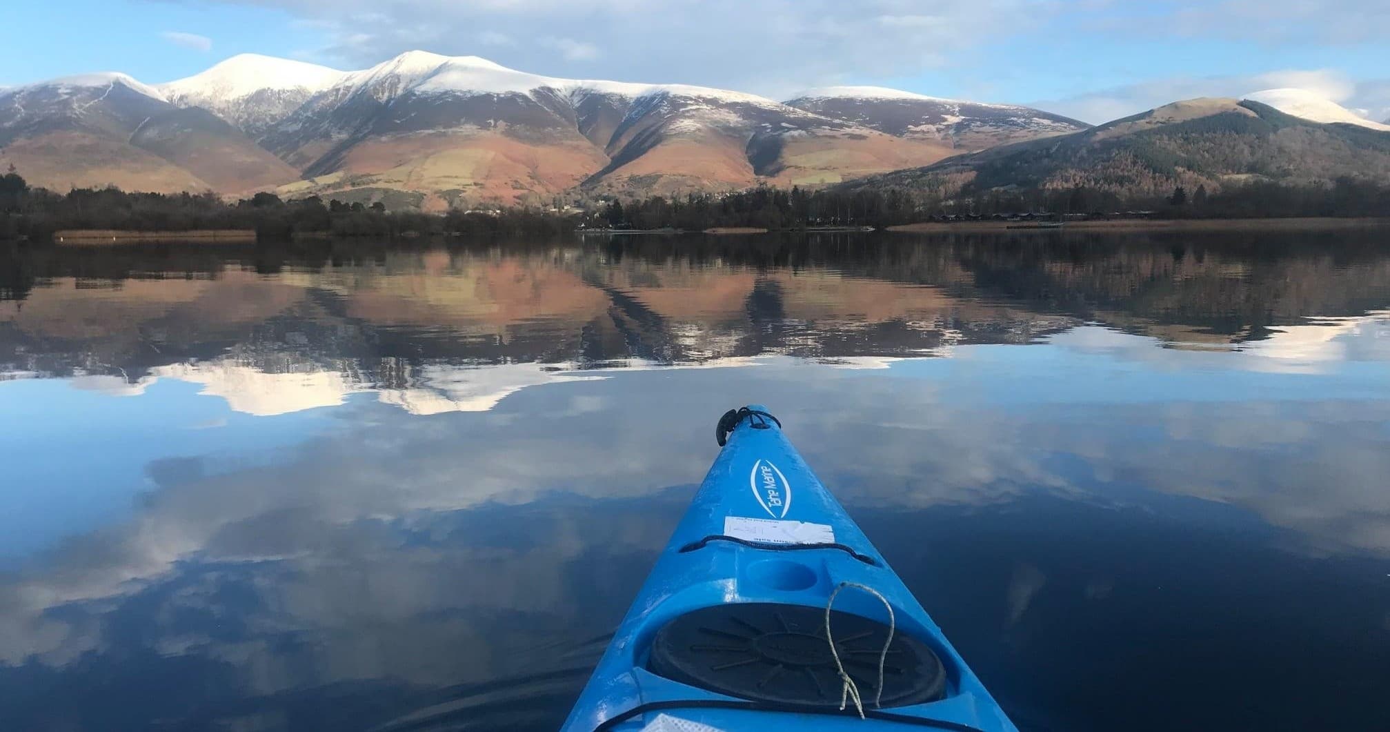 Kayaking on Derwentwater with Nichol End Marine