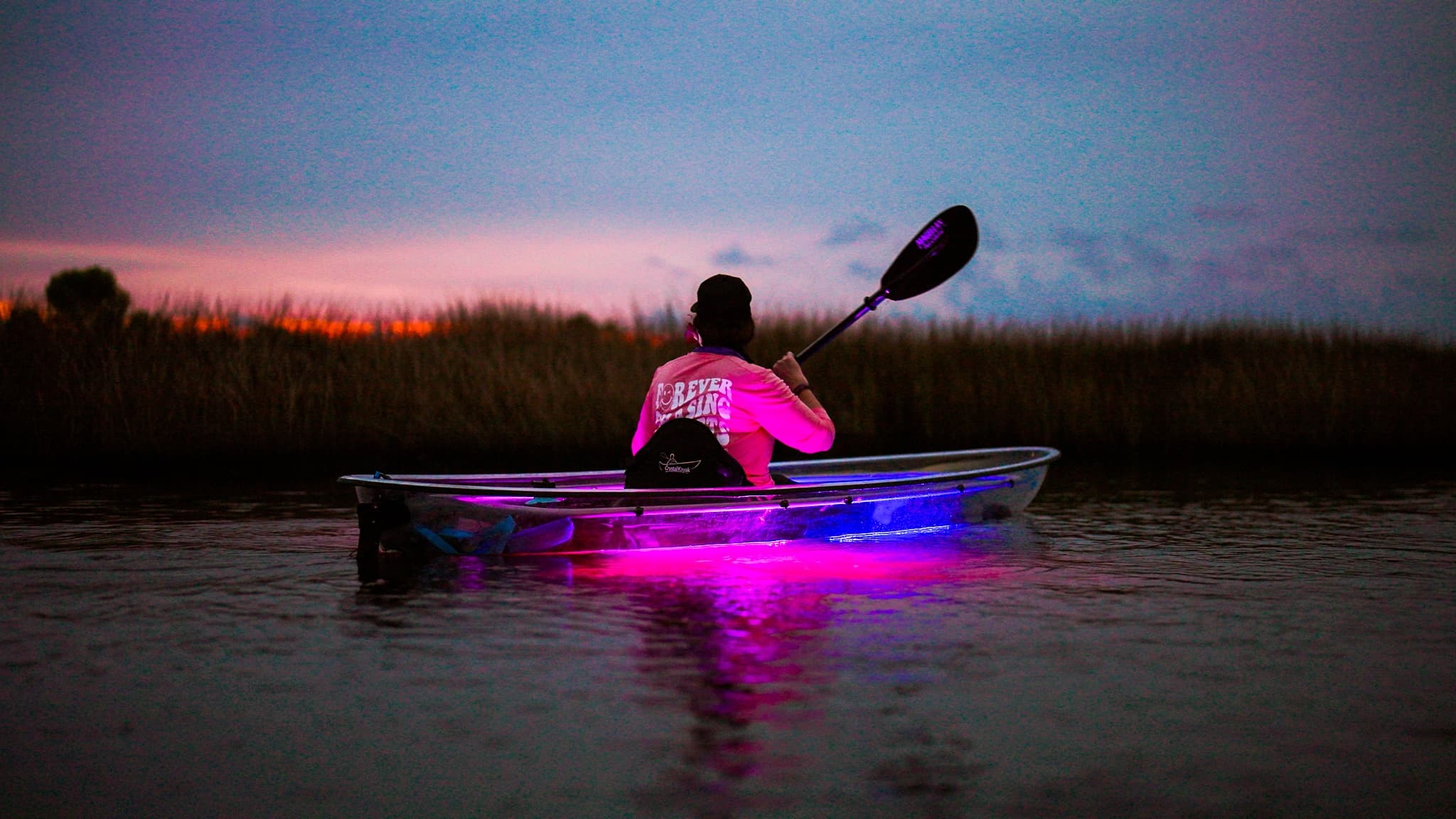 Destin FWB Glow Tour: Night Kayaking in Mary Esther, FL