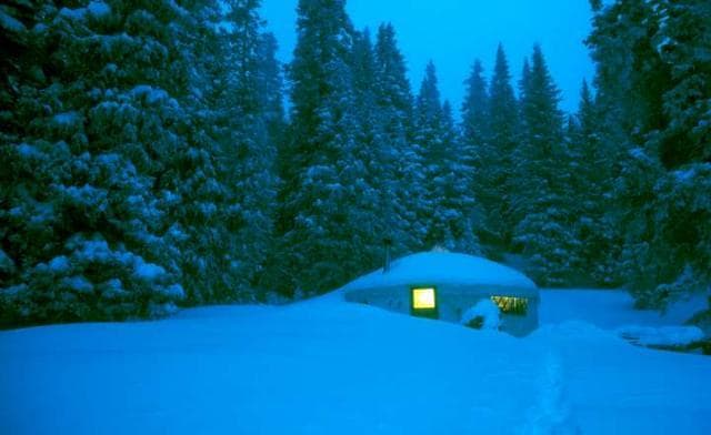 Winter Camping & Yurt Stay at Bull of the Woods