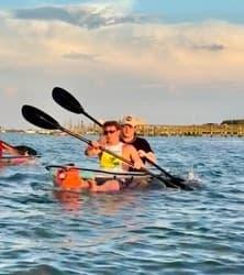 Kayak Sunset at St. Augustine Lighthouse with Get Up and Go Kayaking