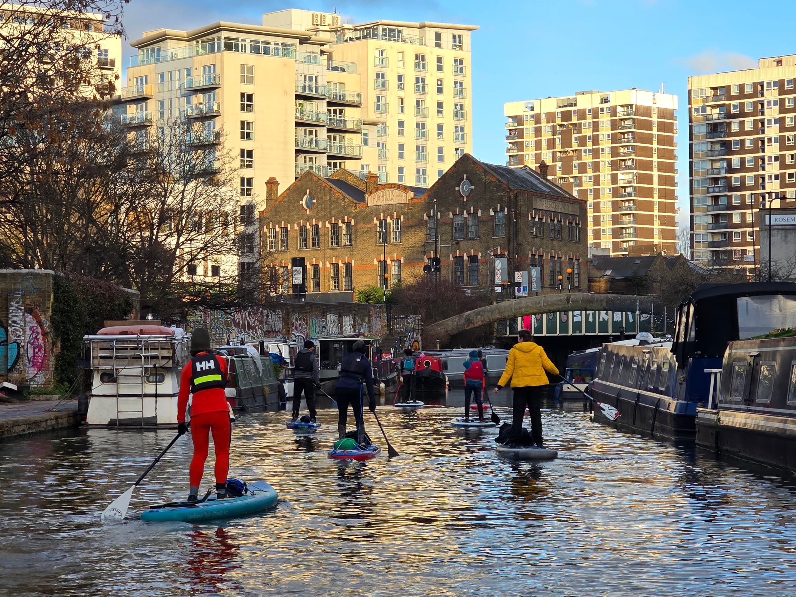 Paddle Regent's Canal: Islington SUP Safari with Optional Sauna