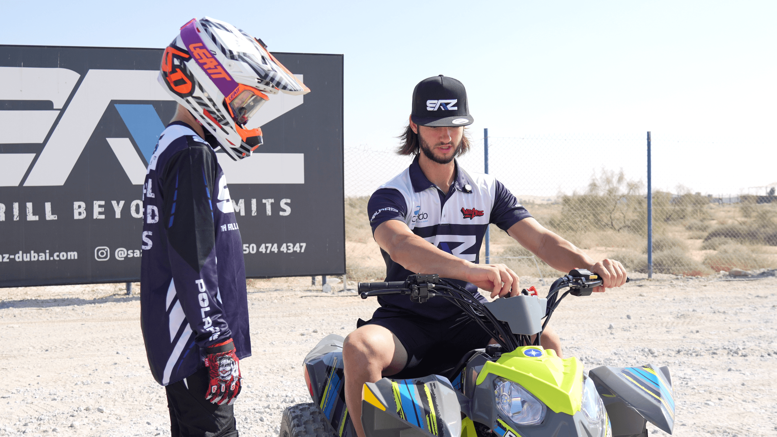 Land Adventures with Kids: Quad Bike Training at SAZ