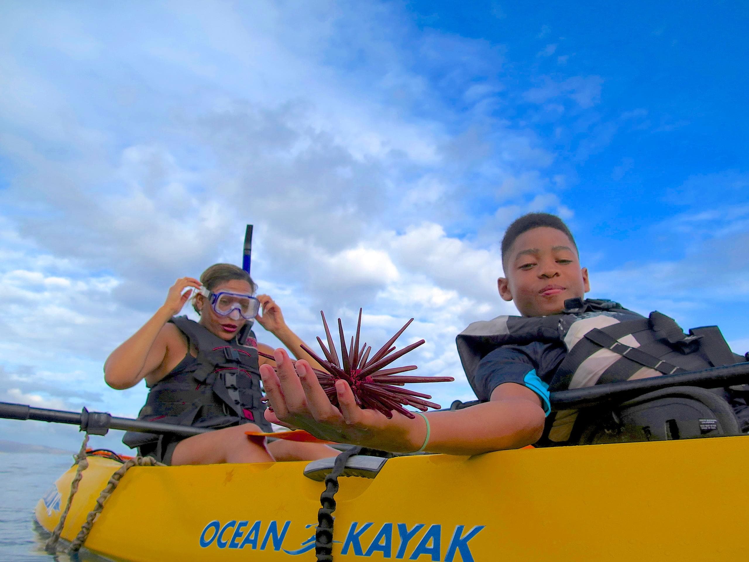 Kayak in Wailea, Hawaii