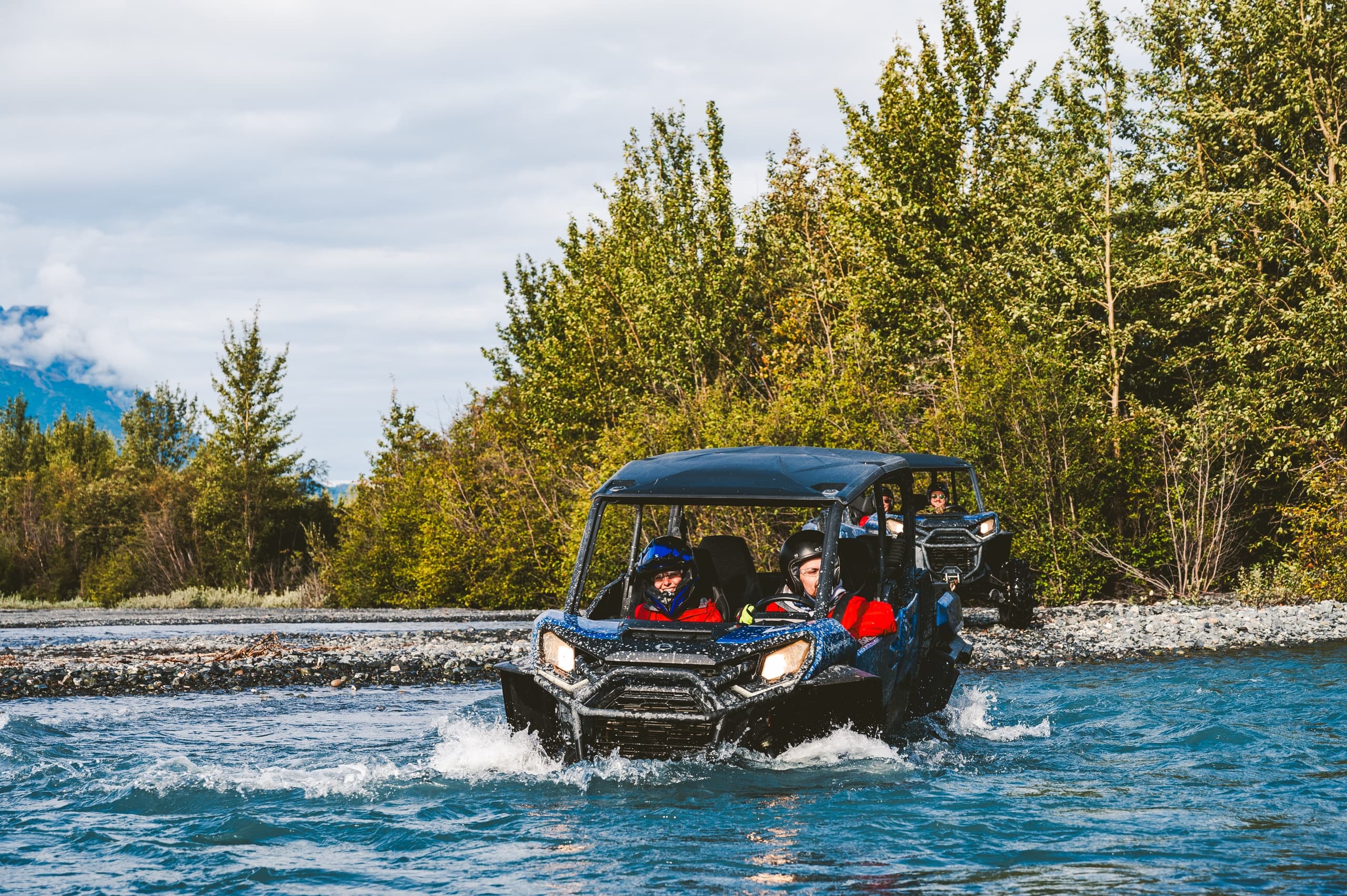Knik River Trail Adventure with 49th State Motor Tours in Alaska