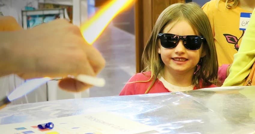 Water Activities & Lake Superior Art Glass Kids Pendant Class