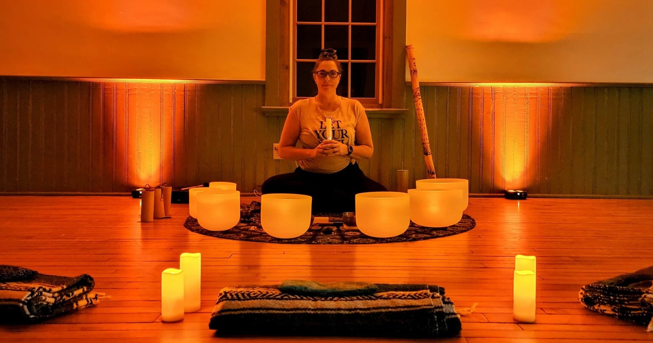 Wolf Moon Sound Bath at Almira Town Hall — Lake Ann Michigan Winter Wellness