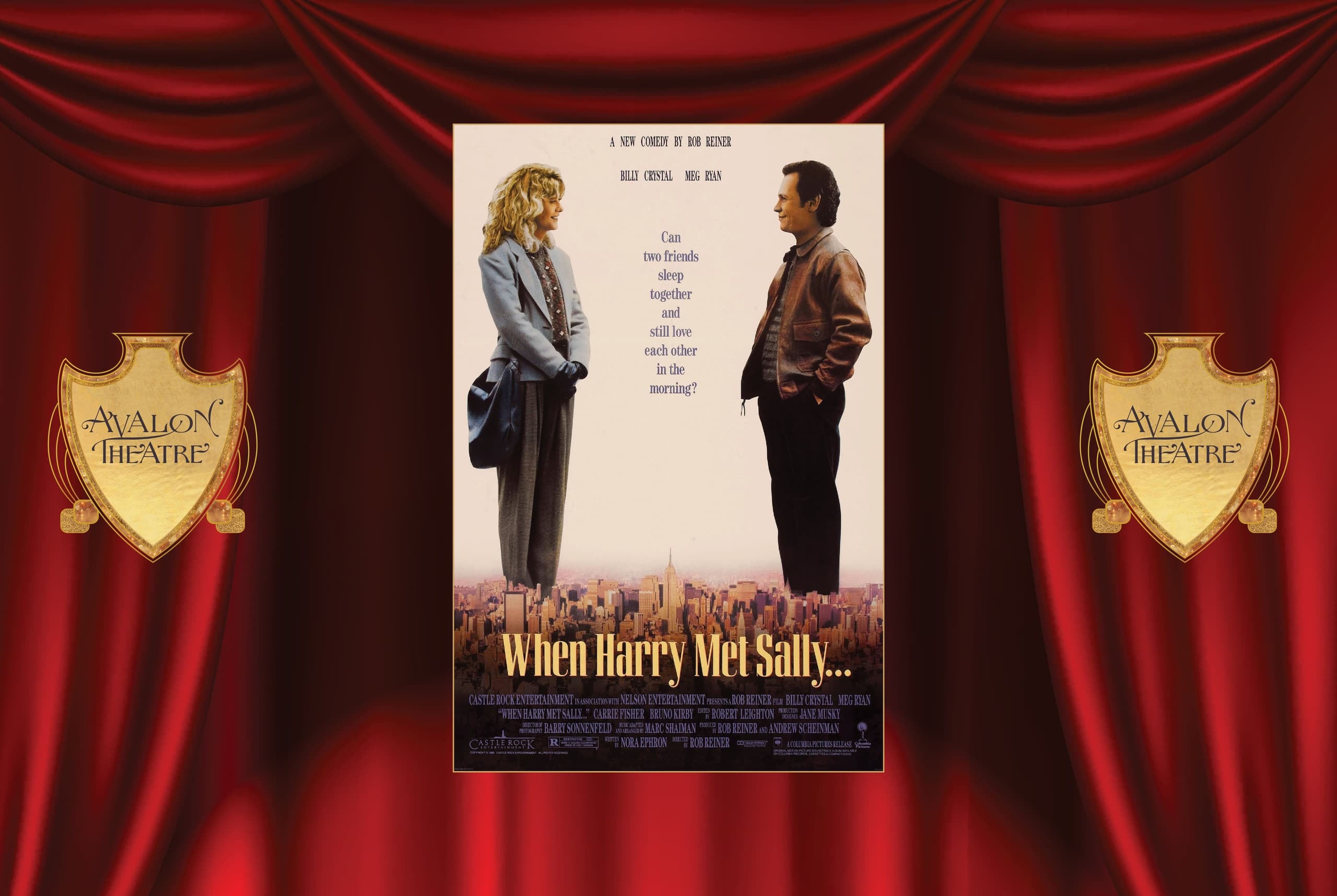 When Harry Met Sally at the Avalon Theatre: Island Movie Night in Avalon, CA photo 1