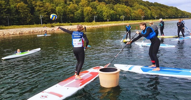 SUP + Saunagus: Company Event Combo at Aarhus Marina photo 3