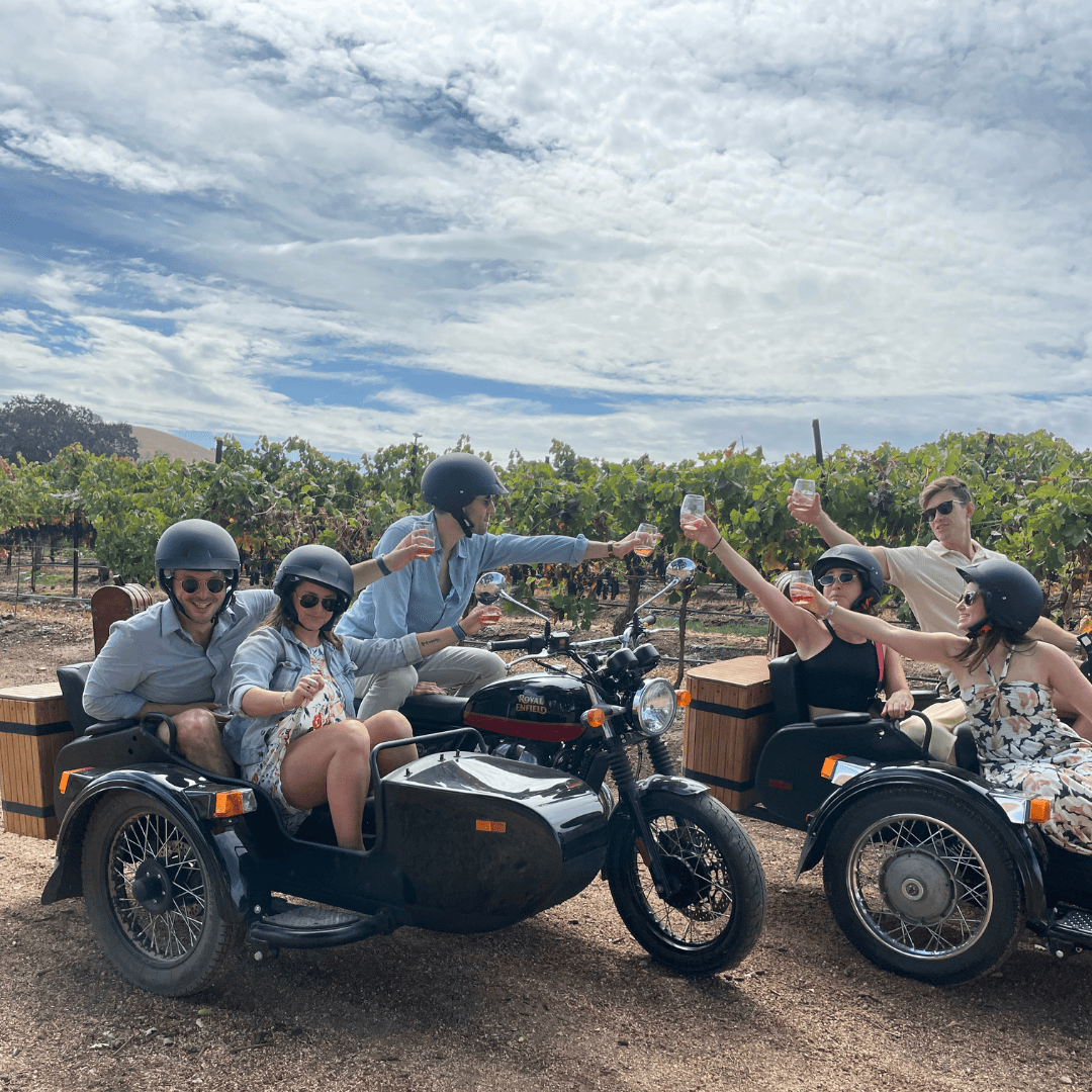 Sidecar Wine Rides with Third Wheel Tours in Paso Robles