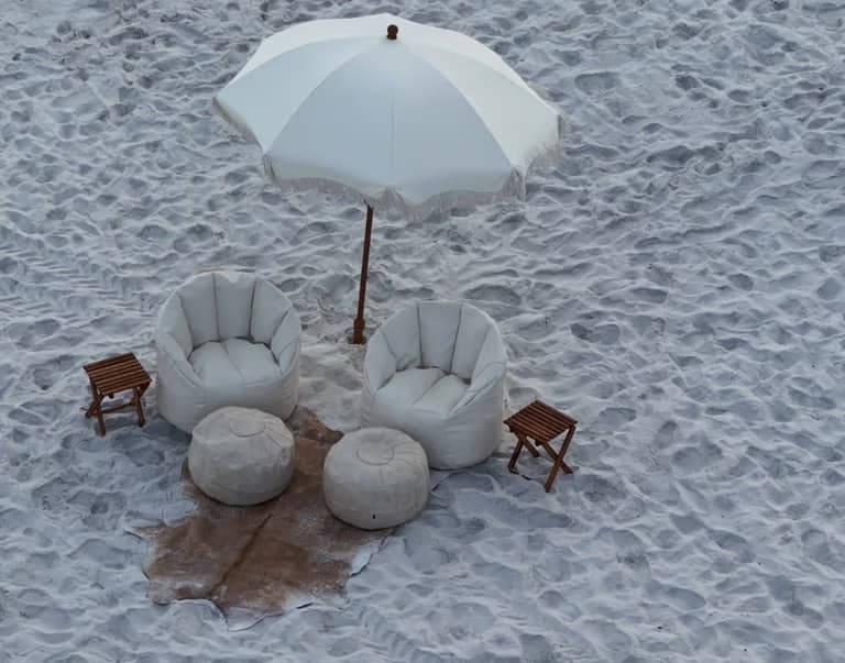 Moonlit Beach Bonfire in Destin: Couples Retreat Package