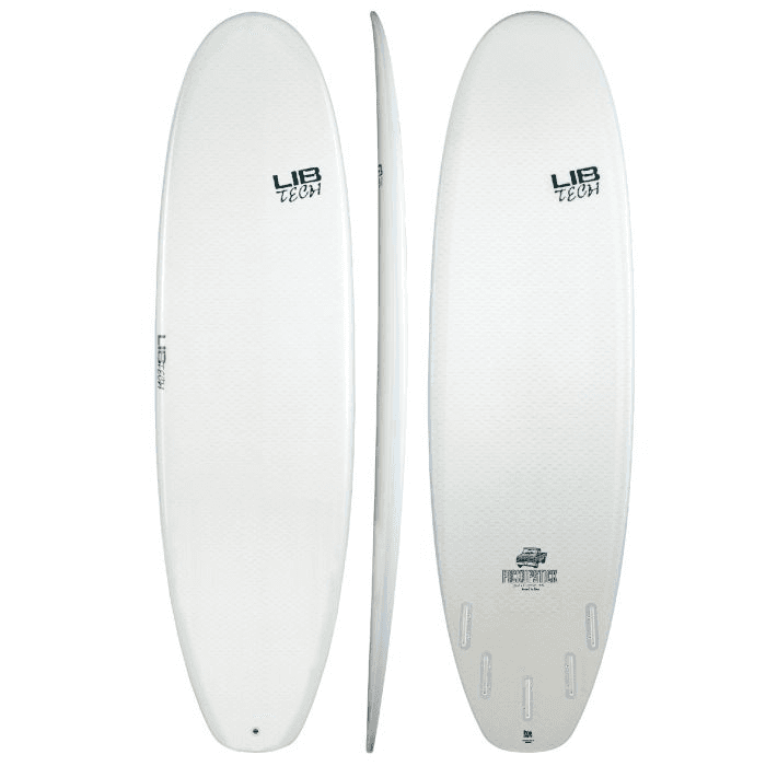 Ride The Pacific Northwest Waves With 6'6" Libtech Pickup Stick Surfboard Rentals